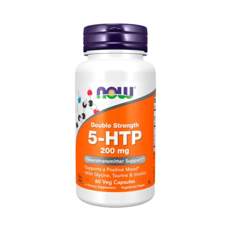 🌿 NOW 5-HTP 200 mg — 60 cápsulas 🌿