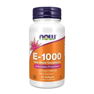 VITAMINA E-1000 UI MIXED TOC 50 SGELS