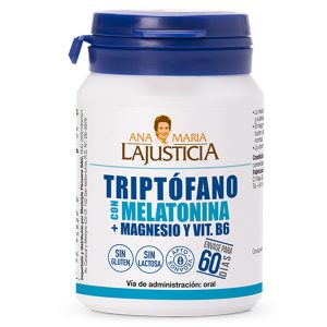 Triptófano con Melatonina + Magnesio y Vitamina B6 – Ana María LaJusticia (60 comprimidos)