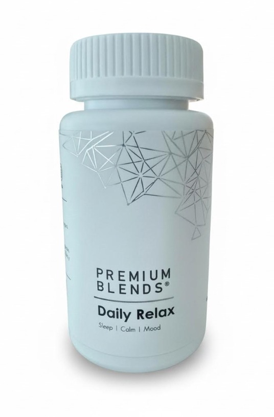 🌿 Daily Relax – Premium Blends (60 cápsulas)