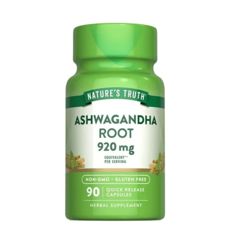 🌿 Ashwagandha Nature’s Truth – 920 mg | 90 Cápsulas