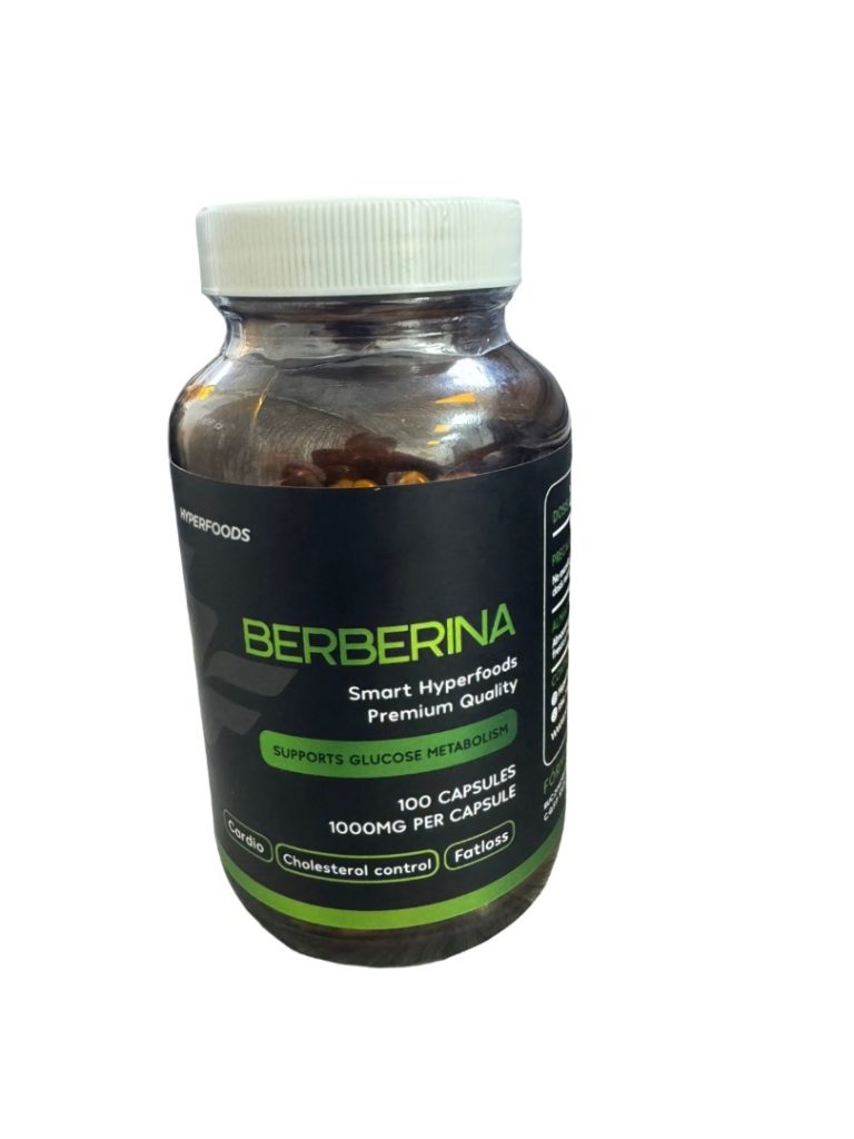 🌿 Berberina 1000 mg – 100 Cápsulas | Hyperfoods 🌿