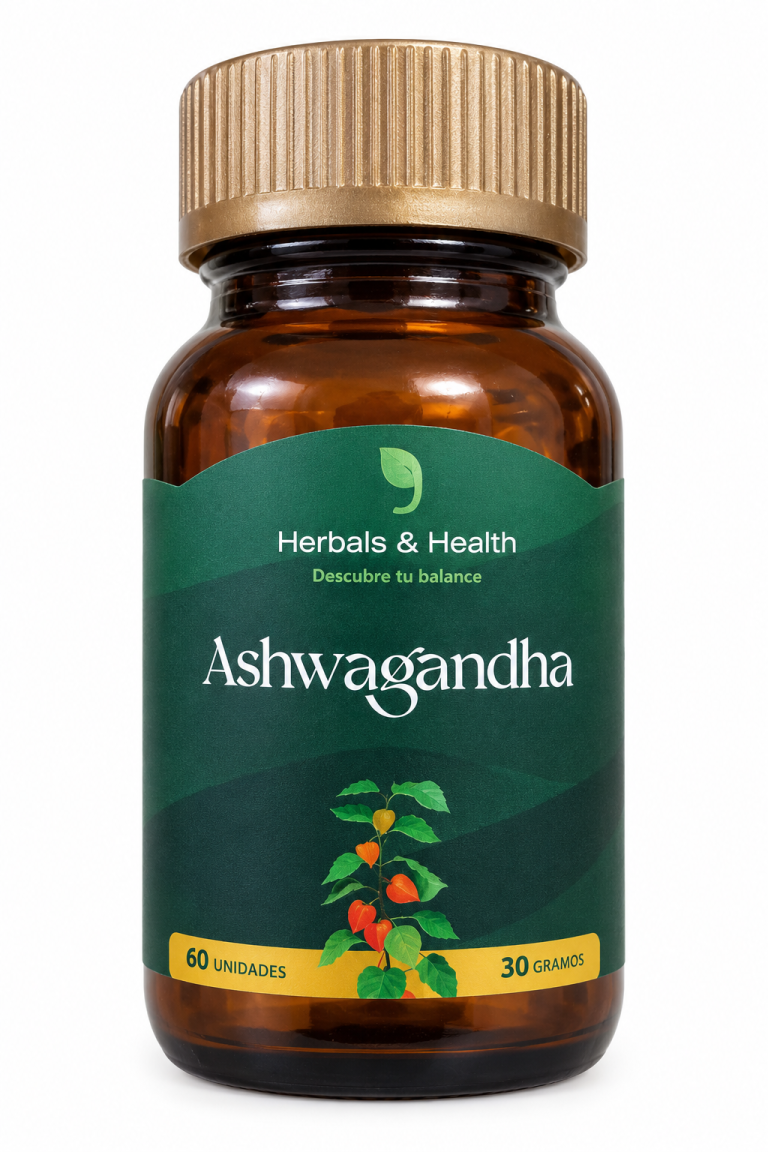 🌿✨ Ashwagandha Herbals & Health 500 mg – 60 cápsulas ✨🌿
